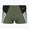 Schwimm-Boxershorts Herren arena Stripe Swim Short sage/black/multi