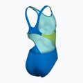 Badeanzug Kinder arena Star Shaped Swim Tech L blue river/soft green/multi 4