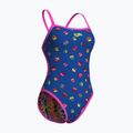Badeanzug Damen arena Reversible Swimsuit Challenge Back royal multi/shocking pink 6