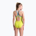 Badeanzug Kinder arena Star Graphic Lightdrop Back soft green / turquoise 6