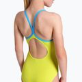 Badeanzug Kinder arena Star Graphic Lightdrop Back soft green / turquoise 8