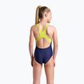 Badeanzug Kinder arena Light Tricks Swim Pro Back navy/soft green/multi 7
