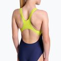 Badeanzug Kinder arena Light Tricks Swim Pro Back navy/soft green/multi 9