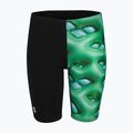 Kinder arena Foam Swim Jammer schwarz/soft green multi