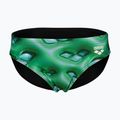 Kinder arena Foam Swim Briefs schwarz/soft green multi
