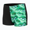 Schwimm-Boxershorts Kinder arena Foam Swim Short black/soft green multi 3