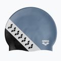 Schwimmkappe Badehaube arena Icons Team Stripe arena stripe / black / grey