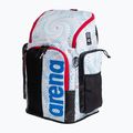 Arena Spiky III 45 l Allover fireflow / weißer Schwimmrucksack 3