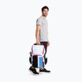 Arena Spiky III 45 l Allover fireflow / weißer Schwimmrucksack 11