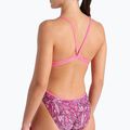 Badeanzug Damen arena Pink Dahlia Lace Back shocking pink/multi 4