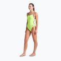 Einteiliger Badeanzug arena Lace Back Solid artic lime/future dusk 2