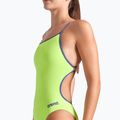 Einteiliger Badeanzug arena Lace Back Solid artic lime/future dusk 4
