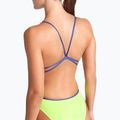 Einteiliger Badeanzug arena Lace Back Solid artic lime/future dusk 5
