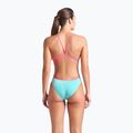 Einteiliger Badeanzug arena Lace Back Solid water/shocking pink 3