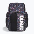 Arena Spiky III 45 l Allover Konfetti schwarzer Schwimmrucksack