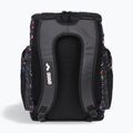 Arena Spiky III 45 l Allover Konfetti schwarzer Schwimmrucksack 3