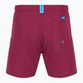 Badeshorts Herren arena Fundamentals Boxer R dark purple/calypso coral 2