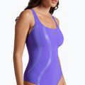 Einteiliger Damen-Badeanzug arena Ginevra Wing Back violett 8