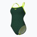 Arena Monogram Challenge Back dark sage multi/artic lime einteiliger Badeanzug für Damen 4