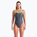 Arena Monogram Challenge Back dark sage multi/artic lime einteiliger Badeanzug für Damen 5