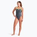 Arena Monogram Challenge Back dark sage multi/artic lime einteiliger Badeanzug für Damen 6