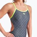 Arena Monogram Challenge Back dark sage multi/artic lime einteiliger Badeanzug für Damen 8