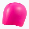 Arena Big Logo schockierend rosa/Wasser Badekappe 3