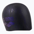 Arena Shine schwarz/blaue Badekappe 4