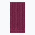 Arena Monogramm Handtuch dunkel lila 2