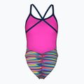 Einteiliger Damen-Badeanzug arena Racing Stripe Xcriss Cross navy multi/navy 2