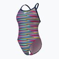 Einteiliger Damen-Badeanzug arena Racing Stripe Xcriss Cross navy multi/navy 4