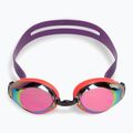 Arena Zoom X-Fit Mirror Schwimmbrille in Kupfer/heller Koralle/Pflaume 2