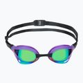 Arena Schwimmbrille Cobra Swipe Mirror smaragd/pflaume/schwarz 2