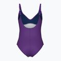 Einteiliger Damen-Badeanzug arena Abyss U Back multi plum/plum 2