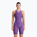 Badeanzug Damen arena Powerskin ST Next LE Open Back leopard skin violet