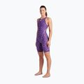 Badeanzug Damen arena Powerskin ST Next LE Open Back leopard skin violet 2
