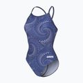 Damen-Einteiler Badeanzug arena Fireflow Lightdrop Back navy/team navy 3