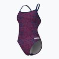 Badeanzug Damen arena Snake Skin Challenge navy/team redwhiteblue 4