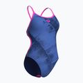 Badeanzug Damen arena Arch Lace Back multi blue/navy/shocking pink 3