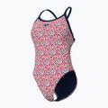 Badeanzug Damen arena Pebbles Xcriss Cross multi white/navy 4