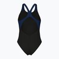 Badeanzug Damen arena Flowing V Back black/navy 2