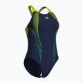 Badeanzug Damen arena Blast V Back navy/artic lime 3