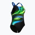Badeanzug Damen arena Bloom Swim Pro Back Lb multi black/black/blue china 3