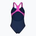 Badeanzug Damen arena Bloom Swim Pro Back Lb multi navy/navy/shocking pink 2