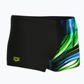 Men's arena Bloom Swim Boxer Shorts multi schwarz/schwarz 4