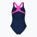 Badeanzug Damen arena Logo Swim Pro navy/shocking pink 2