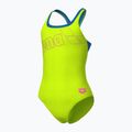 Badeanzug Damen arena Logo Swim Pro artic lime/blue china 4