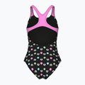 Badeanzug Kinder arena Multiple Dot Swim Pro Back multi black/orchid 2
