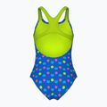 Badeanzug Kinder arena Multiple Dot Swim Pro Back multi blue/artic lime 2
