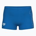 Kinder arena Logo Swim Boxershorts Short blau river/weiß